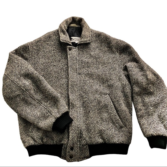 Dash Other - Vintage Dash Bomber Jacket Herringbone